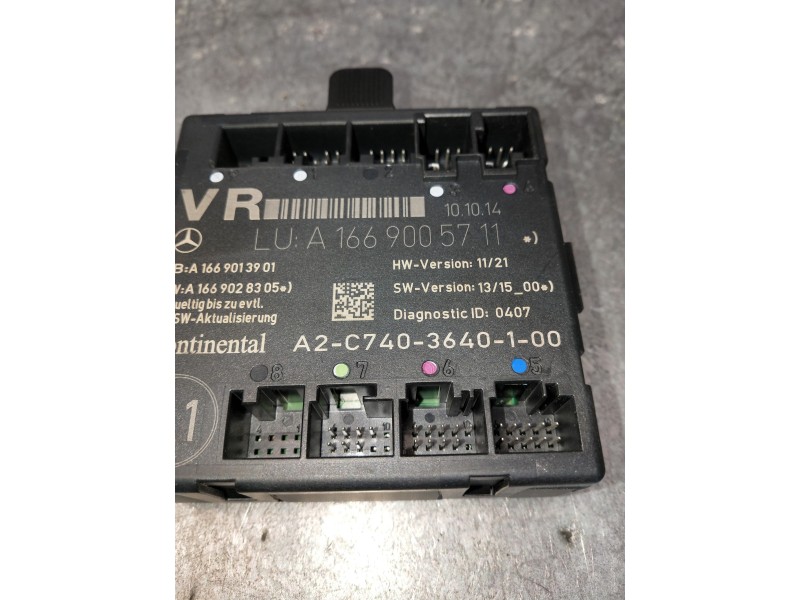 Recambio de modulo electronico para mercedes clase a (w176) a 180 cdi blueefficiency (176.012) referencia OEM IAM A1669005711 A2