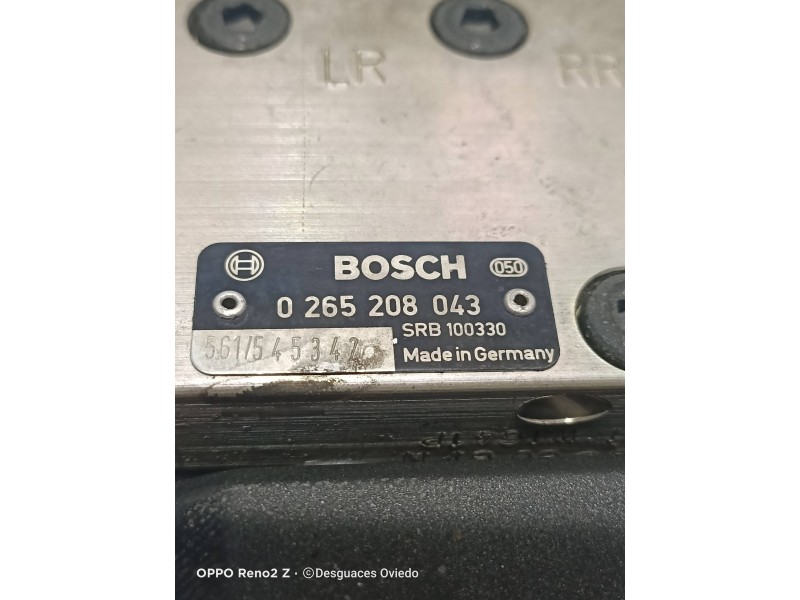 Recambio de abs para mg rover serie 800 (rs) 820 si berlina referencia OEM IAM 0265208043  