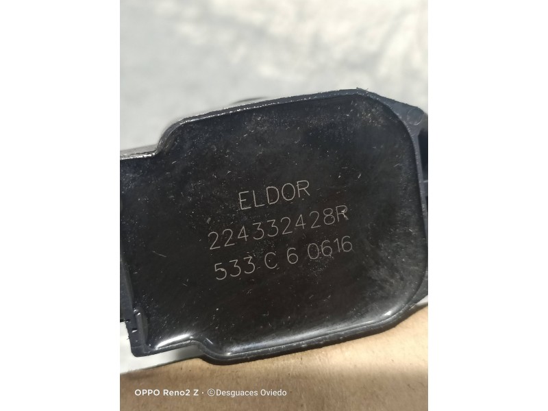 Recambio de bobina encendido para renault clio iv technofeel referencia OEM IAM 224332428R 533C60616 