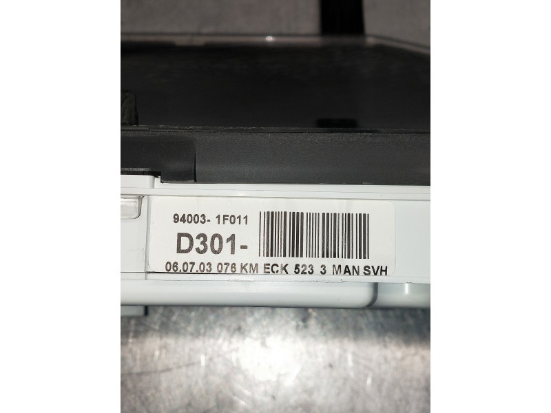 Recambio de cuadro instrumentos para kia sportage ex referencia OEM IAM 94003  