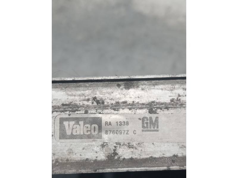 Recambio de radiador agua para fiat croma (194) 1.9 16v multijet dynamic referencia OEM IAM 876097Z  