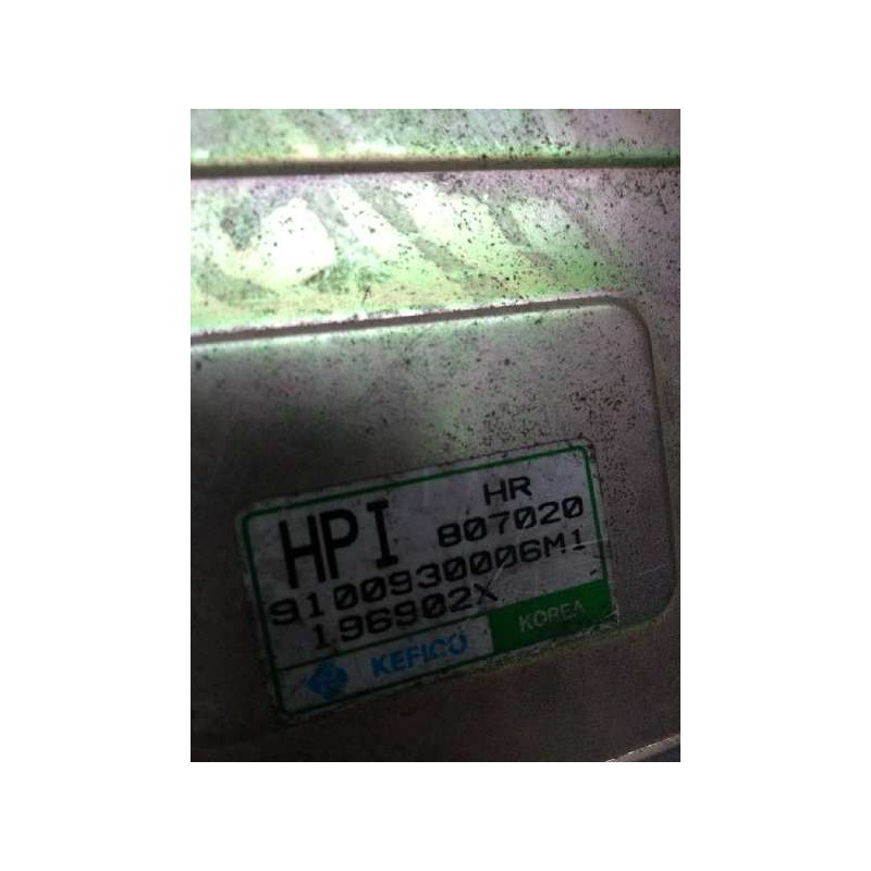 Recambio de centralita motor uce para mitsubishi galloper (hyundai) 2.5 turbodiesel referencia OEM IAM 9100930006M1 HPI HR 80702