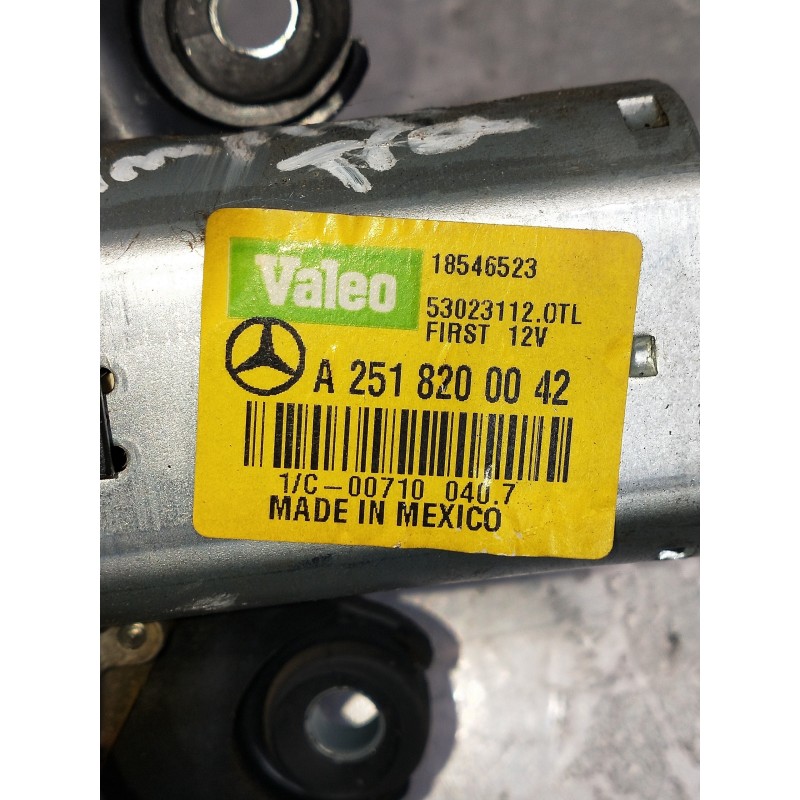 Recambio de motor limpia trasero para mercedes clase gl (x164) 420 cdi 4-matic (164.828) referencia OEM IAM 18546523 A2518200042