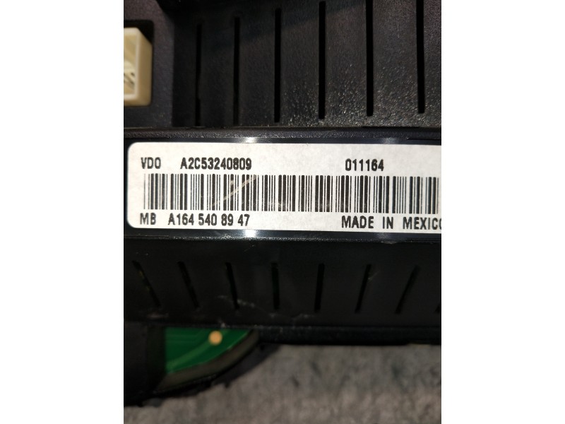 Recambio de cuadro instrumentos para mercedes clase gl (x164) 420 cdi 4-matic (164.828) referencia OEM IAM A1645408947 A2C532408