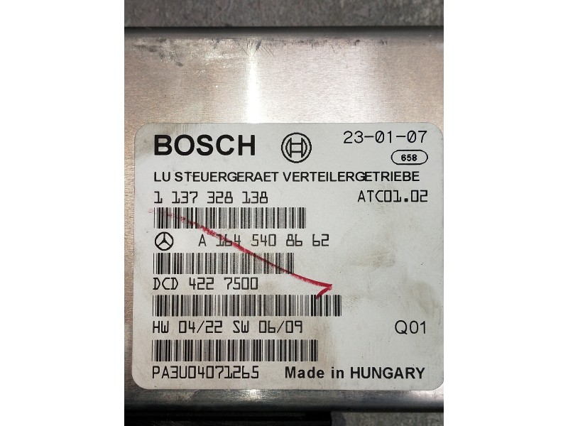 Recambio de modulo electronico para mercedes clase gl (x164) 420 cdi 4-matic (164.828) referencia OEM IAM 1137328138 A1645408662