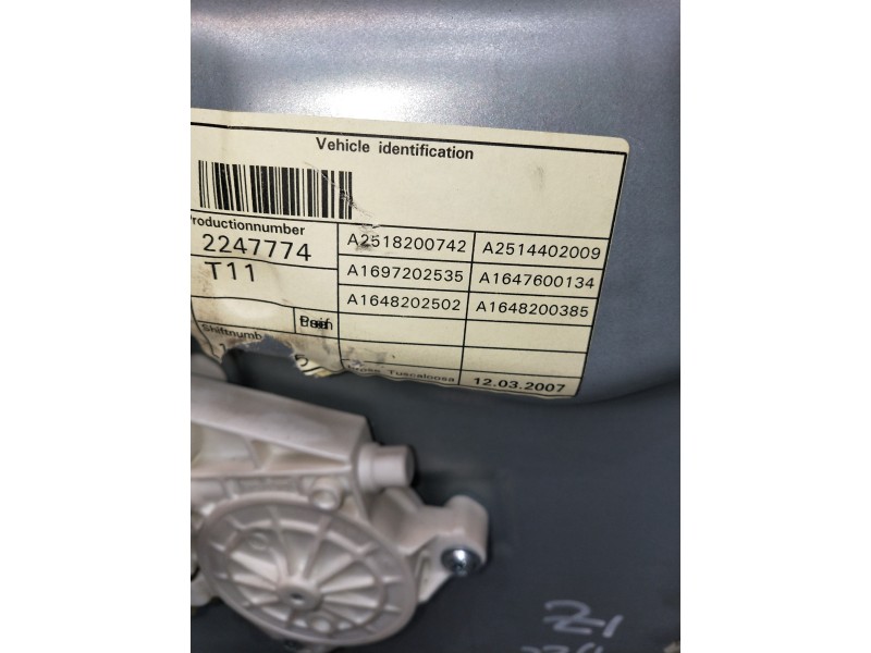 Recambio de elevalunas delantero izquierdo para mercedes clase gl (x164) 420 cdi 4-matic (164.828) referencia OEM IAM A251820074