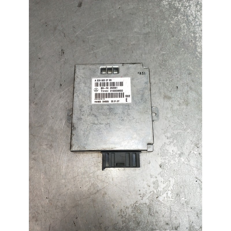 Recambio de modulo electronico para mercedes clase gl (x164) 420 cdi 4-matic (164.828) referencia OEM IAM 0100038G0 A2098200785 