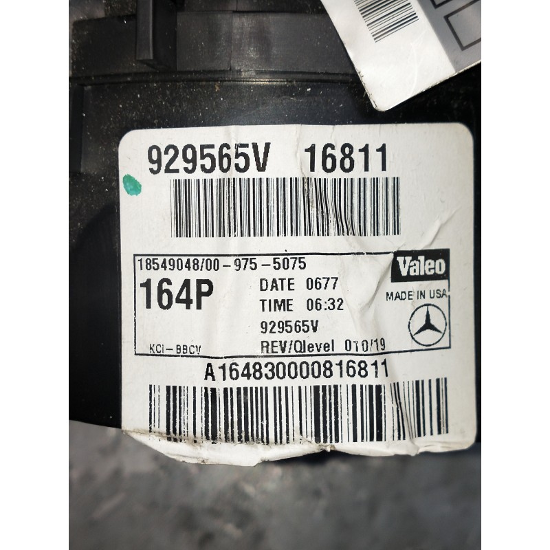 Recambio de motor calefaccion para mercedes clase gl (x164) 420 cdi 4-matic (164.828) referencia OEM IAM 929565V A16483000081681