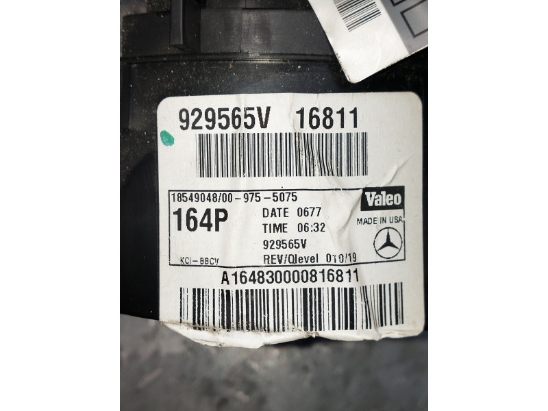 Recambio de motor calefaccion para mercedes clase gl (x164) 420 cdi 4-matic (164.828) referencia OEM IAM 929565V A16483000081681