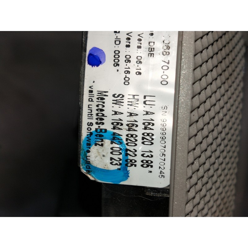 Recambio de luz interior para mercedes clase gl (x164) 420 cdi 4-matic (164.828) referencia OEM IAM A1648201385  