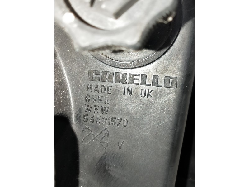 Recambio de faro derecho para mg rover serie 800 (rs) 820 si berlina referencia OEM IAM 54531570  