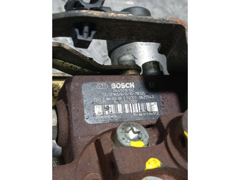Recambio de bomba inyeccion para peugeot 207 x-line referencia OEM IAM 0445010102 96563000380 