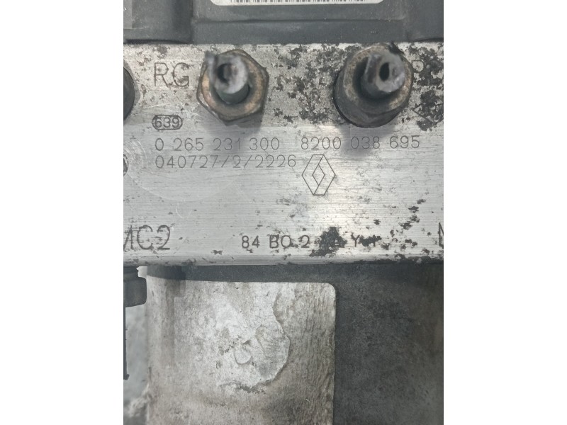 Recambio de abs para renault scenic ii luxe privilege referencia OEM IAM 0265800300 0265231300 8200038695