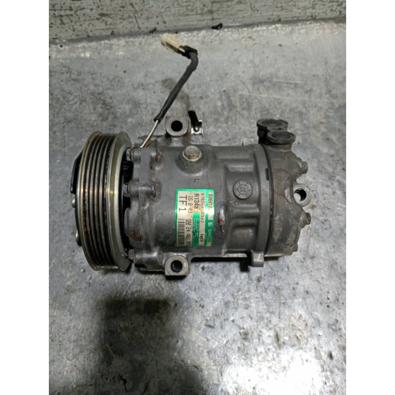 Recambio de compresor aire acondicionado para opel corsa c cosmo referencia OEM IAM 24461719 SD6V12 