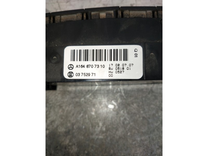 Recambio de mando multifuncion para mercedes clase gl (x164) 420 cdi 4-matic (164.828) referencia OEM IAM A1648707310 03752971 