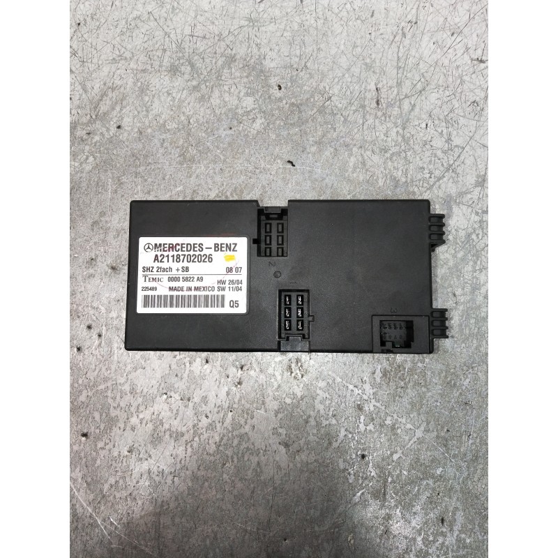 Recambio de modulo electronico para mercedes clase gl (x164) 420 cdi 4-matic (164.828) referencia OEM IAM A2118702026 00005822A9