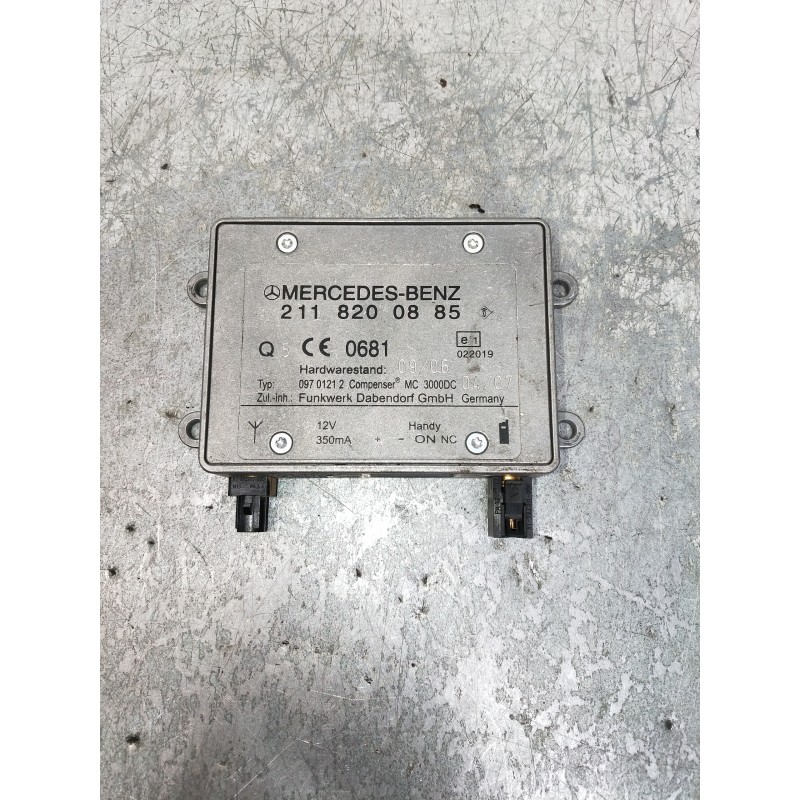 Recambio de modulo electronico para mercedes clase gl (x164) 420 cdi 4-matic (164.828) referencia OEM IAM 2118200585 09701212 