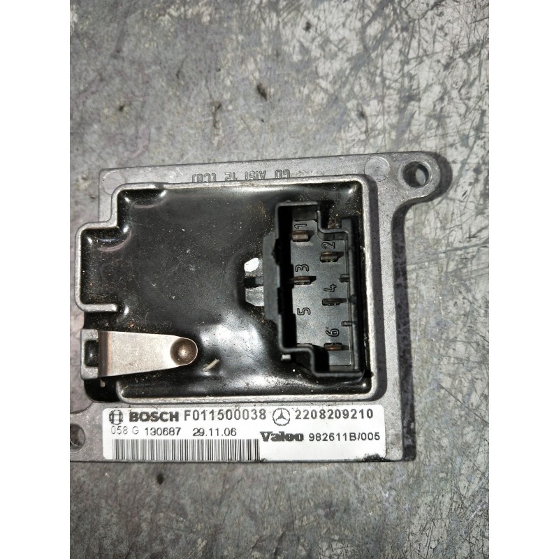 Recambio de resistencia calefaccion para mercedes clase gl (x164) 420 cdi 4-matic (164.828) referencia OEM IAM F011500038 220820