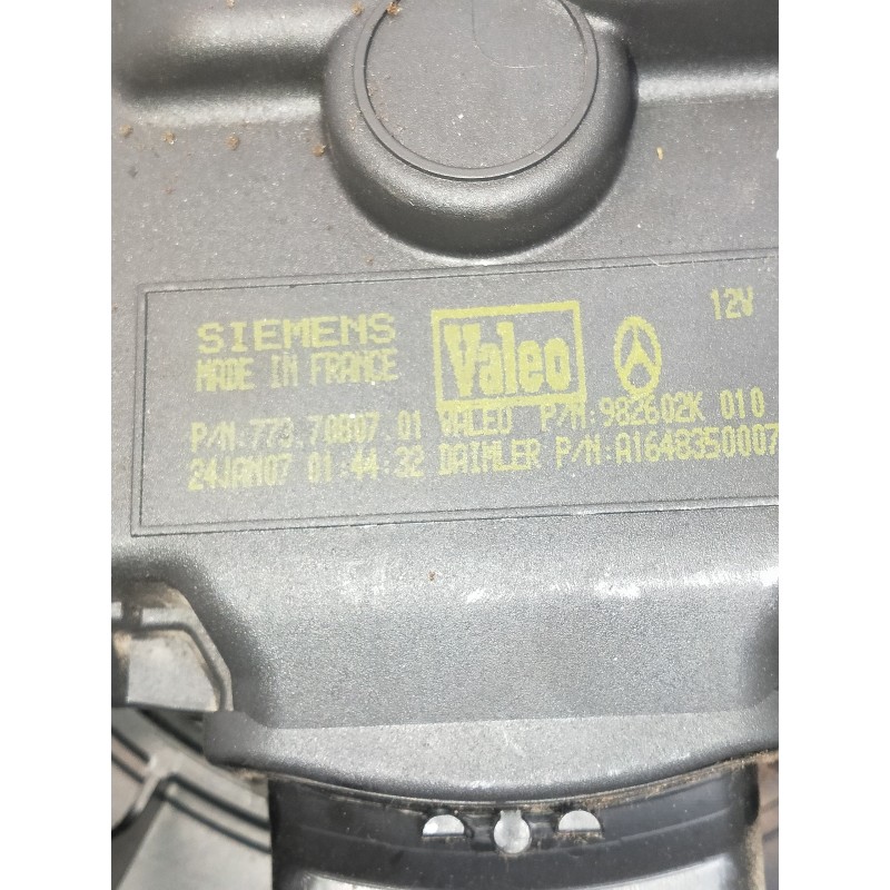 Recambio de motor calefaccion para mercedes clase gl (x164) 420 cdi 4-matic (164.828) referencia OEM IAM 7737080701 982602K010 A