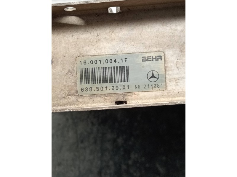 Recambio de intercooler para mercedes vito (w638) combi 112 cdi (638.194) referencia OEM IAM 6385012901 160010041F 