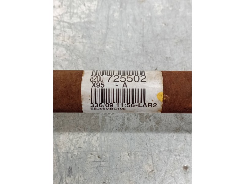 Recambio de transmision delantera derecha para renault megane iii berlina 5 p referencia OEM IAM 8200725502  