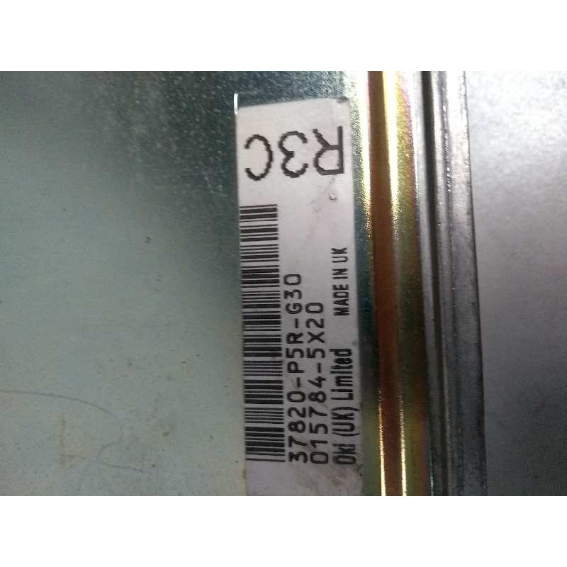 Recambio de centralita motor uce para honda accord berlina (cc/ce) 1.8 edition 20 referencia OEM IAM 37820P5RG30 0157845X20 R3C