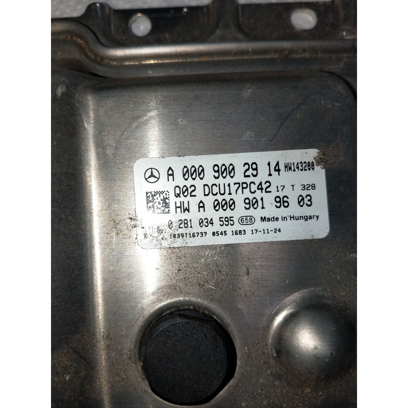 Recambio de modulo electronico para mercedes sprinter iii furgón rwd / awd (02-2018) 2.1 cdi cat referencia OEM IAM A0009002914 