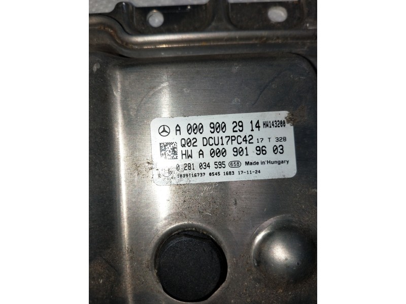 Recambio de modulo electronico para mercedes sprinter iii furgón rwd / awd (02-2018) 2.1 cdi cat referencia OEM IAM A0009002914 