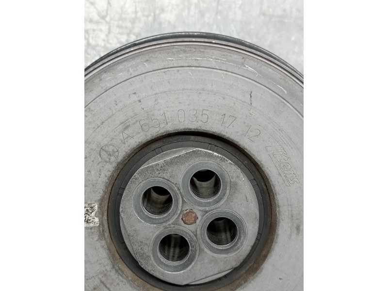Recambio de polea cigueñal para mercedes clase c (w205) lim. c 220 cdi bluetec (205.004) referencia OEM IAM A6510351712  