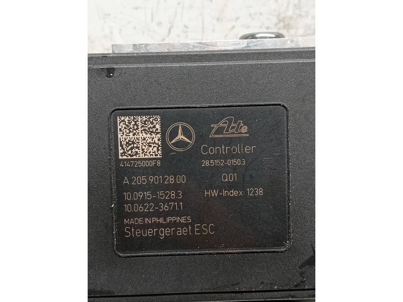 Recambio de abs para mercedes clase c (w205) lim. c 220 cdi bluetec (205.004) referencia OEM IAM 10091515283 10062236711 A205901