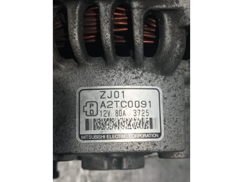 Recambio de alternador para mazda 3 berlina (bk) 1.6 16v cat referencia OEM IAM A2TC0091  