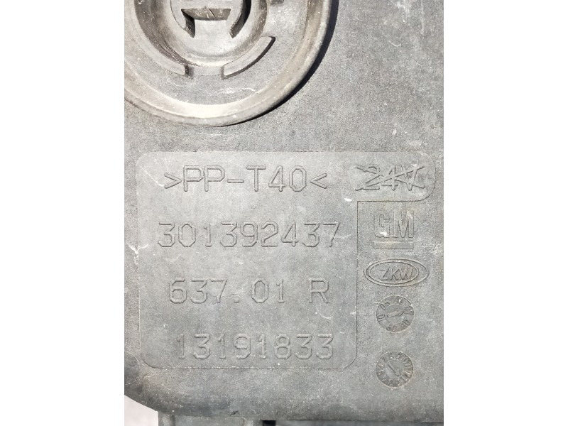 Recambio de faro antiniebla derecho para opel corsa d cmon referencia OEM IAM 301392437  