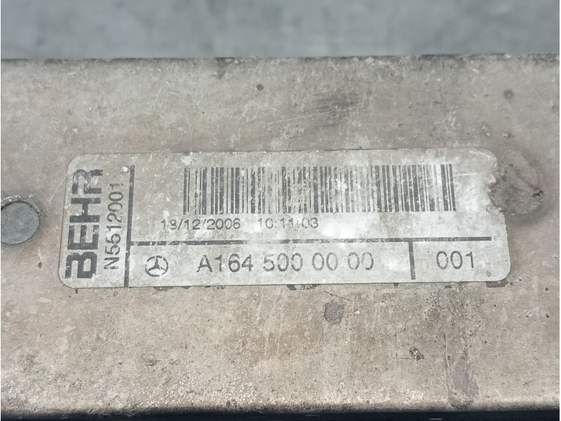 Recambio de intercooler para mercedes clase gl (x164) 420 cdi 4-matic (164.828) referencia OEM IAM A1645000000  