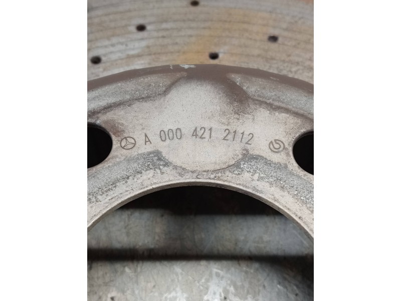 Recambio de disco freno delantero para mercedes clase c (w205) lim. c 220 cdi bluetec (205.004) referencia OEM IAM   