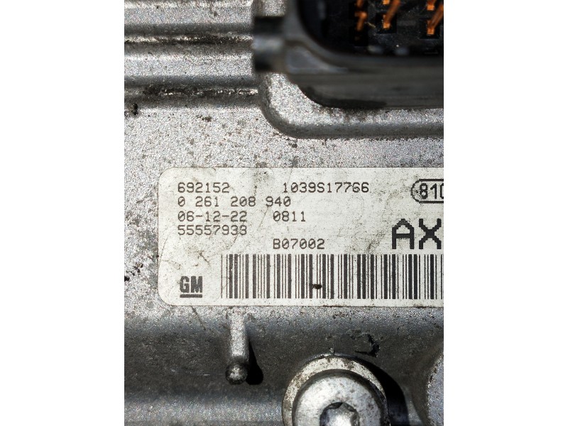 Recambio de centralita motor uce para opel corsa d cmon referencia OEM IAM   