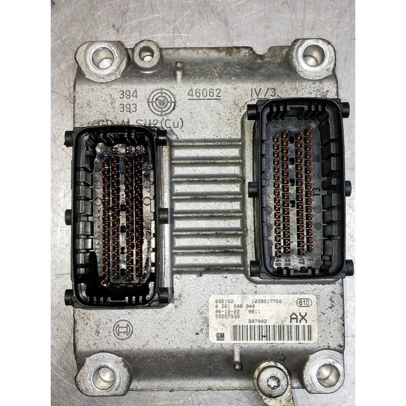 Recambio de centralita motor uce para opel corsa d cmon referencia OEM IAM   