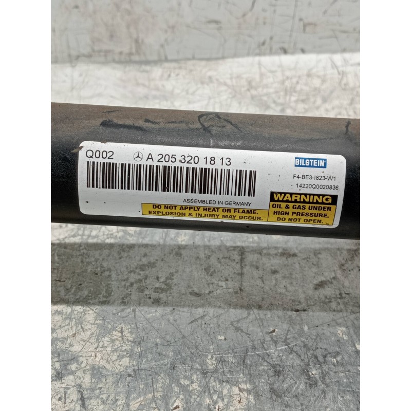 Recambio de amortiguador delantero derecho para mercedes clase c (w205) lim. c 220 cdi bluetec (205.004) referencia OEM IAM A205