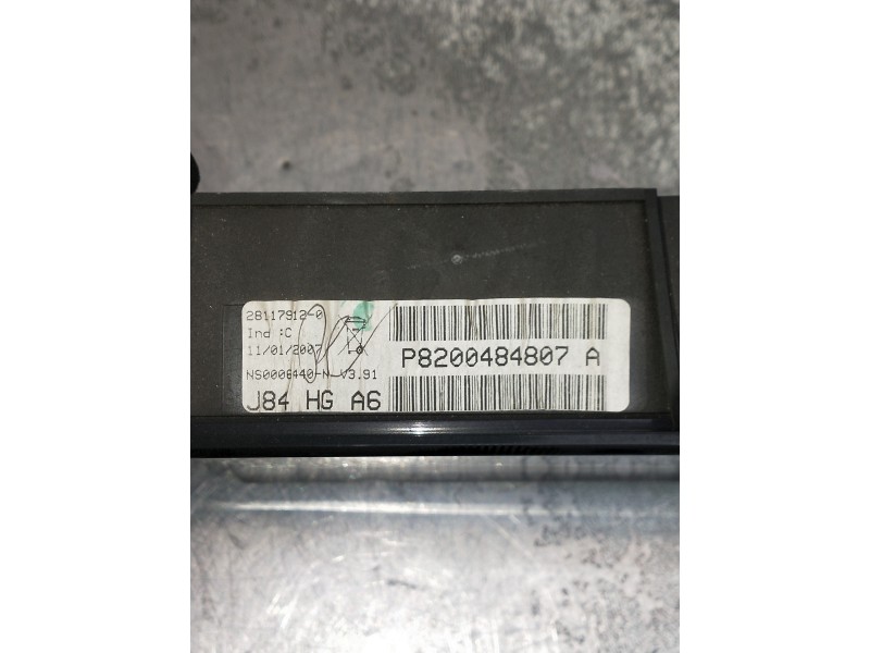 Recambio de cuadro instrumentos para renault scenic ii grand confort dynamique referencia OEM IAM P8200484807  