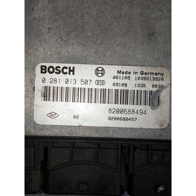 Recambio de centralita motor uce para renault scenic ii grand confort dynamique referencia OEM IAM 0281013507  