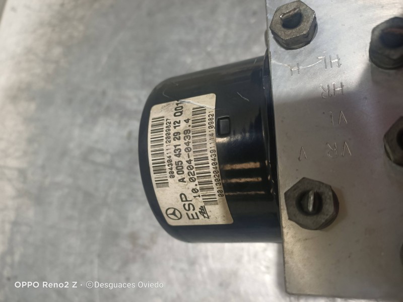 Recambio de abs para mercedes clase c (w203) berlina 220 cdi (la) (203.008) referencia OEM IAM A0345457732 10092515743 A00543129