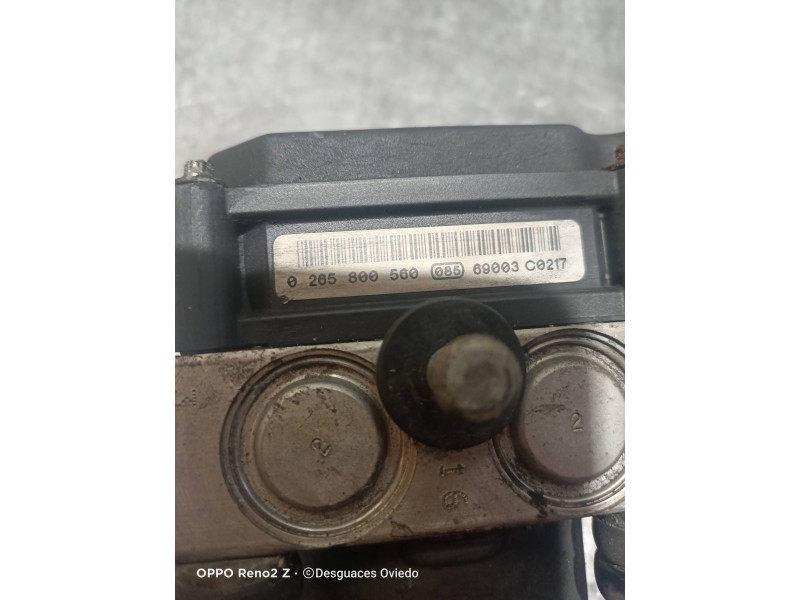 Recambio de abs para fiat stilo (192) 1.9 120 racing multijet referencia OEM IAM 0265800560 0265231806 51778818