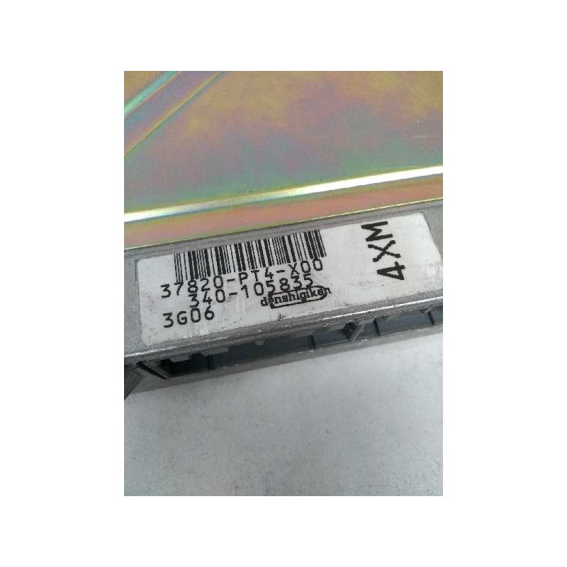 Recambio de centralita motor uce para honda accord berlina (cg7-9/ch1-7) type r (ch1) referencia OEM IAM 37820PT4X00 4XM  Recambio de centralita motor uce para honda accord berlina (cg7-9/ch1-7) type r (ch1) referencia OEM IAM 37820PT4X00 4XM