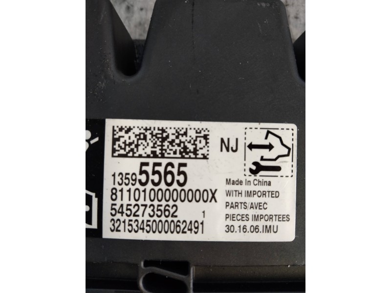 Recambio de centralita airbag para opel karl edition referencia OEM IAM 13595565 545273562 
