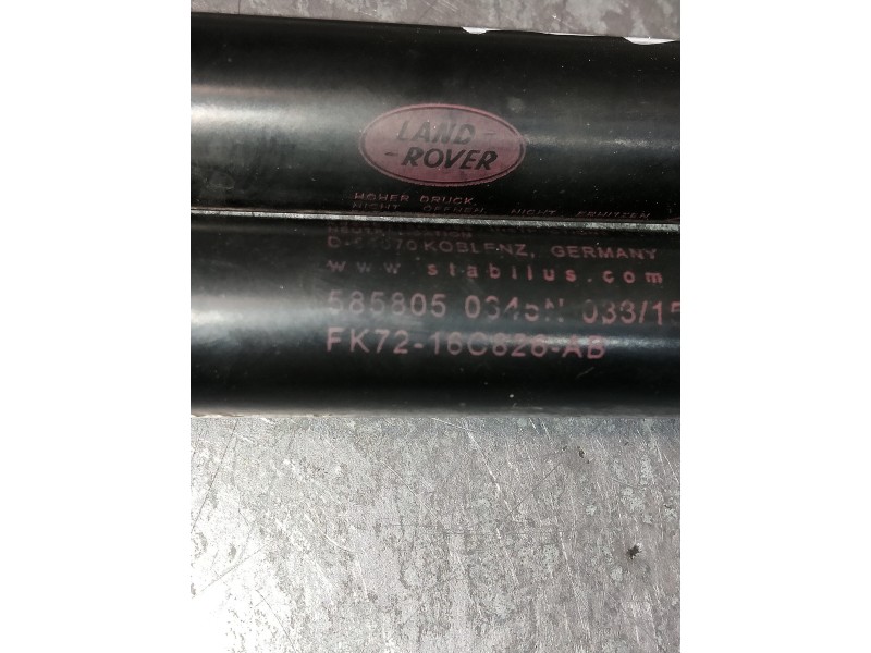 Recambio de amortiguadores capo para land rover discovery sport s referencia OEM IAM FK7216C826AB  