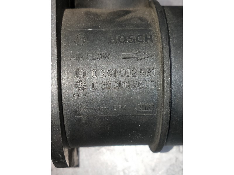 Recambio de caudalimetro para volkswagen jetta (1k2) advance referencia OEM IAM 0281002531 038906461B 