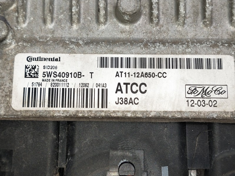 Recambio de centralita motor uce para ford transit connect (tc7) furgón (2006) referencia OEM IAM 5WS4091BT  