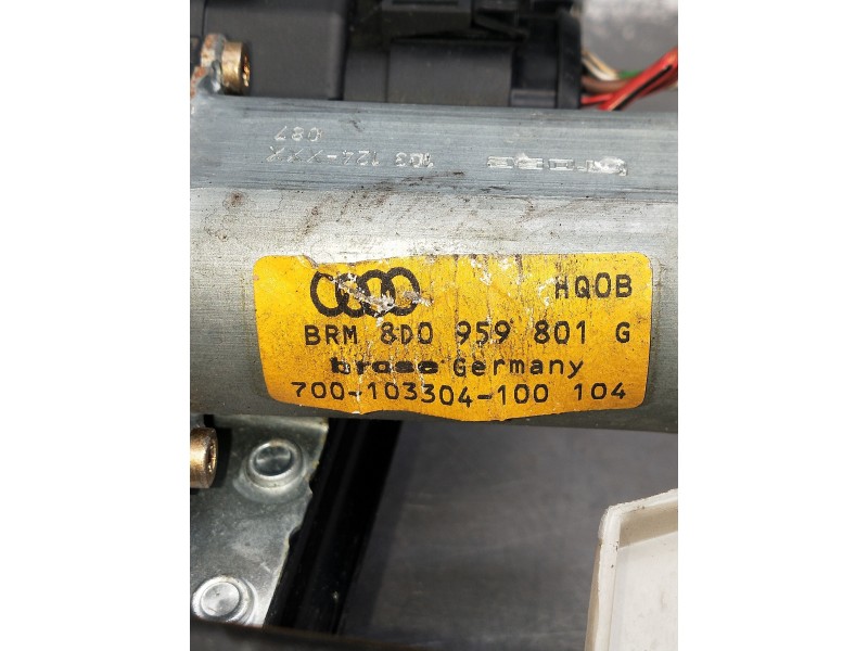 Recambio de elevalunas trasero izquierdo para audi a4 berlina (b5) 1.9 tdi referencia OEM IAM   