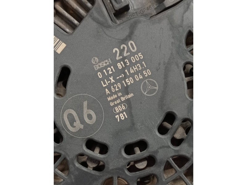 Recambio de alternador para mercedes clase gl (x164) 420 cdi 4-matic (164.828) referencia OEM IAM   