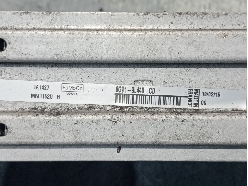 Recambio de intercooler para land rover discovery sport s referencia OEM IAM 6G919L440CD  