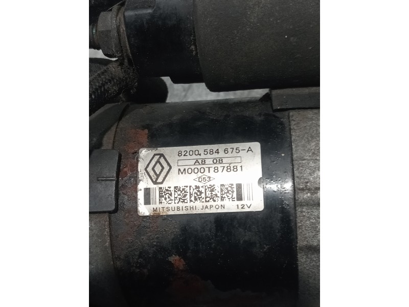 Recambio de motor arranque para dacia logan prestige referencia OEM IAM 8200584675A M000T87881 